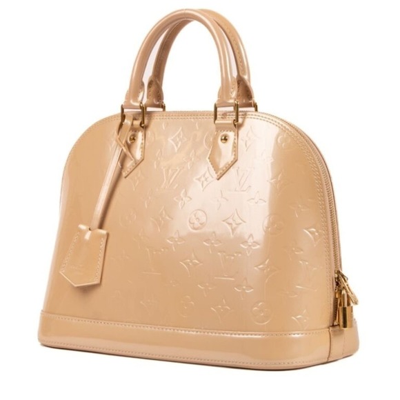 - Louis Vuitton Florentine Monogram Vernis Alma PM Authentic Beautiful Cro… - Picture 1 of 9